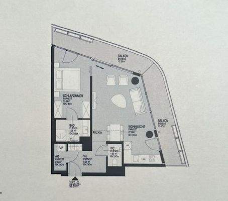 Grundriss Danubeflat