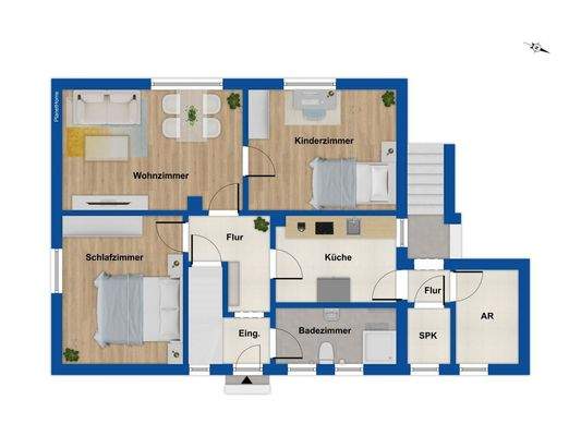 Grundriss Erdgeschoss