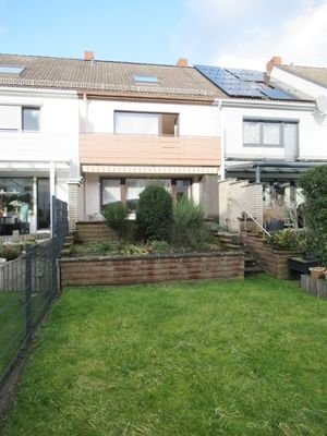 Hausansicht vom Garten 