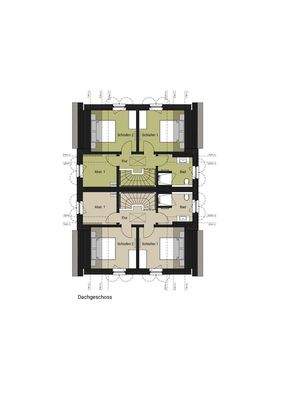 Grundriss Obergeschoss