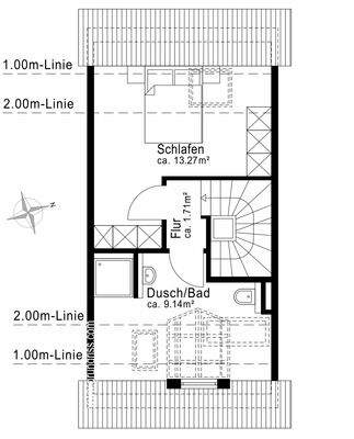 Grundriss Dachgeschoss