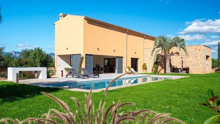 Santa Maria Mallorca Villa zu verkaufen Garten BHHS-BAL-0771