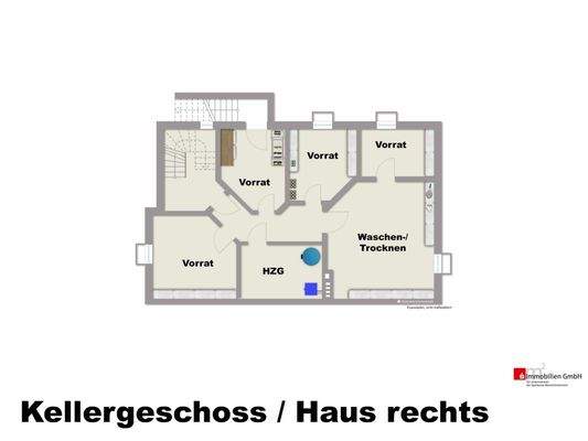 Grundriss_KG Haus rechts_moebiliert