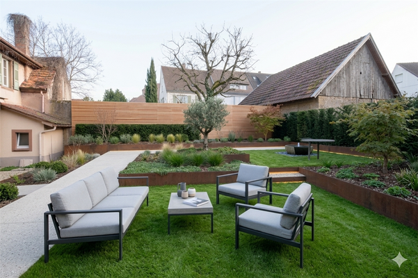 Garten - virtually staged