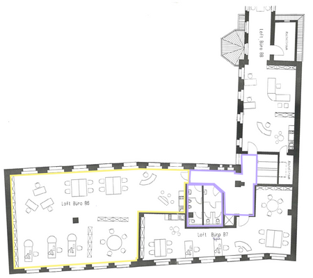 2. Obergeschoss Loft B6