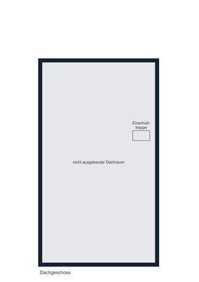 Grundriss Spitzboden