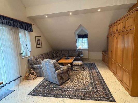 geräumiger Wohnbeeich