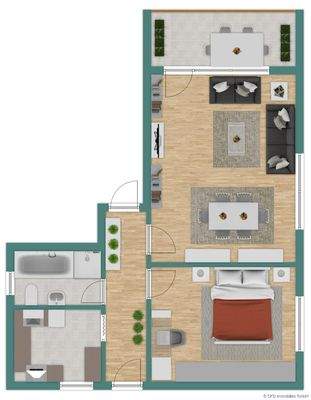 Grundriss Skizze Souterrain