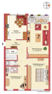 Grundriss Passauerstr. 61
