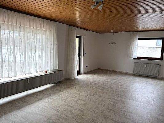 Wohnraum Sicht Terrassentür