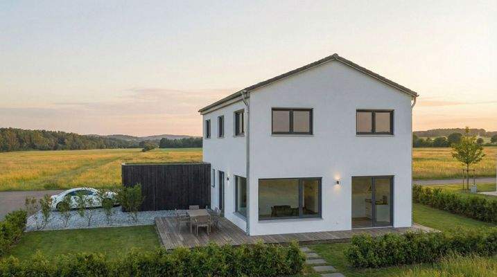 Ansicht Südwest - Visualisierung*