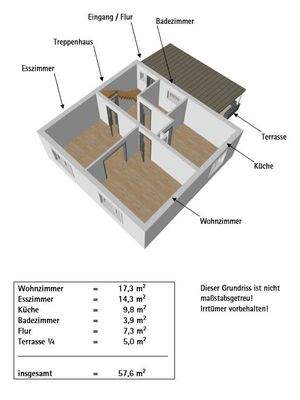 Grundriss und WFL EG