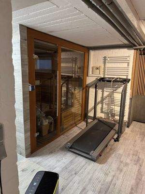 Wellnessbreich mit Sauna 