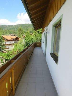 Balkon Richtung Westen 