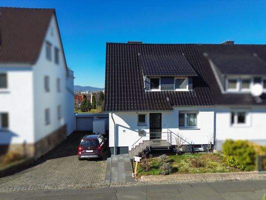 Außenansicht Drohne 2 - Einfamilienhaus Niestetal