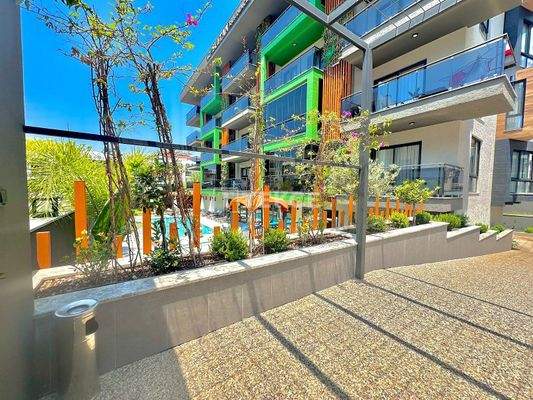 Stylish Flats with Social Activities in Alanya Oba City Center