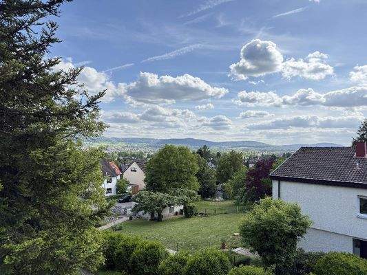 Aussicht aus Hobbyraum