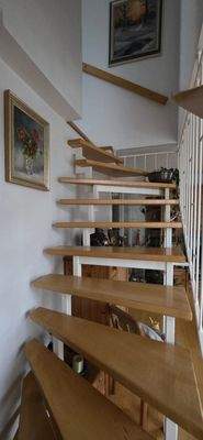 Moderner Treppenaufgang