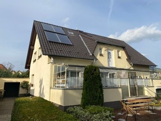 Wohnhaus mit Solarthermie