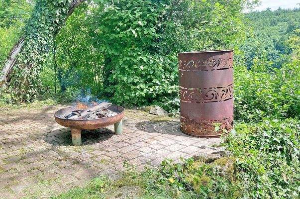 Feuerstelle im Garten