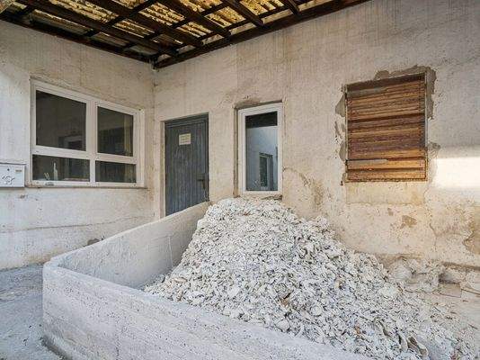 Eingang Produktionshalle