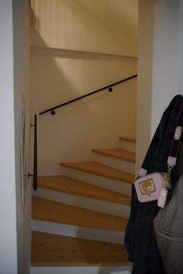 Stiege in der Wohnun