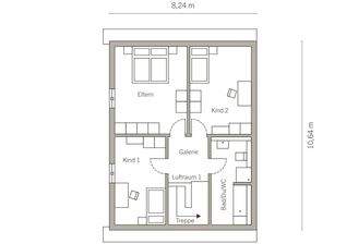 Grundriss Dachgeschoss