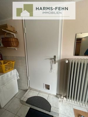 Seitentür Flur hinten zur Küche EG-Wohnung