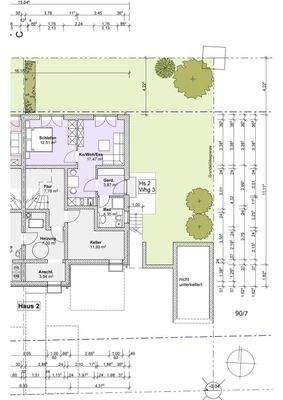 ausbaubare Einliegerwohnung UG