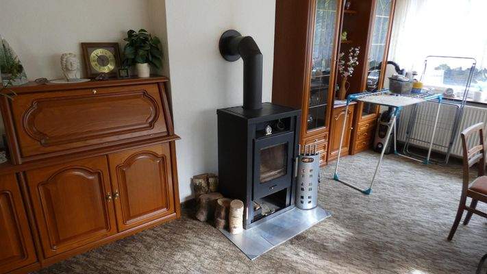 Wohnzimmer - Bild 3 - mit Kaminofen