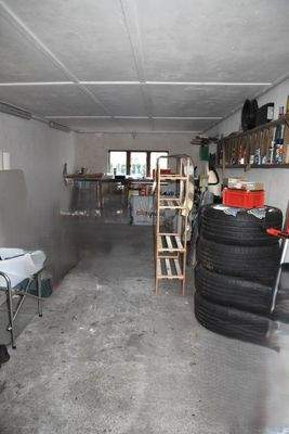 Blick in die Garage