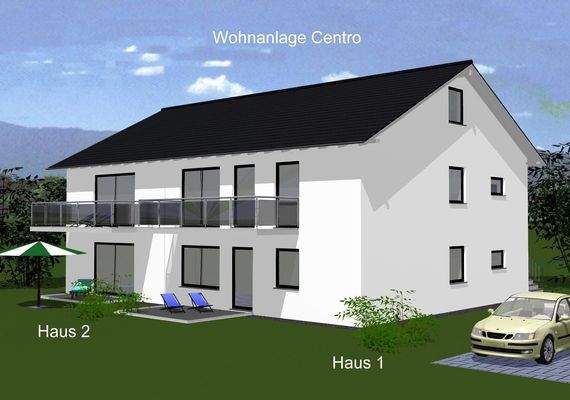 WA Centro Haus 1 u 2 Ansicht SüdWest