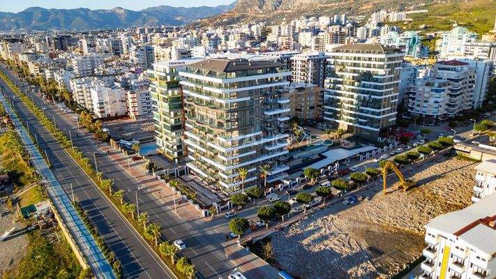 Apartments with Rich Social Facilities in Mahmutlar Alanya