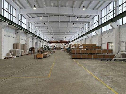 Innenansicht Lagerhalle 1