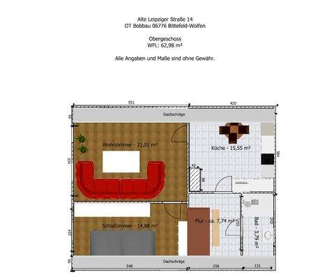 Grundriss Bäckerei OG