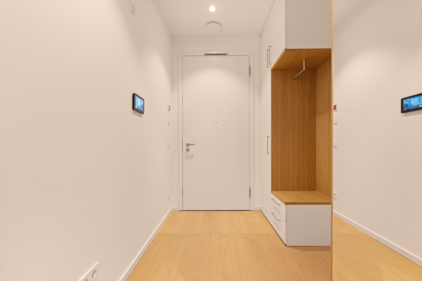 Eingangsbereich mit Einbauschrank