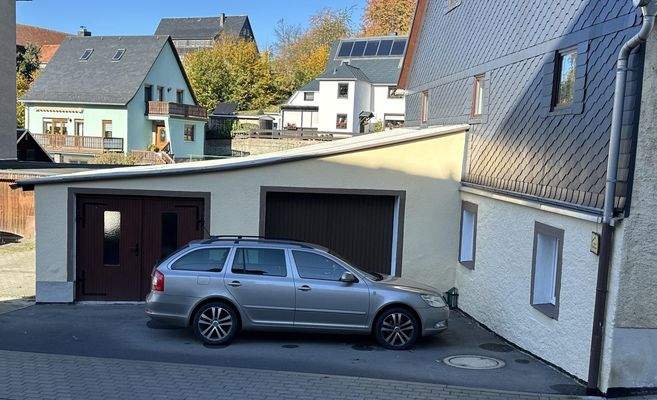 Doppelgarage - Sommerbilder