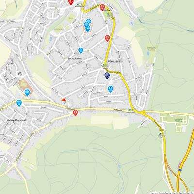 Geolyzer Kartenausschnitt