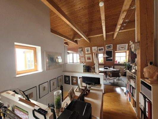 Offenes Arbeitszimmer