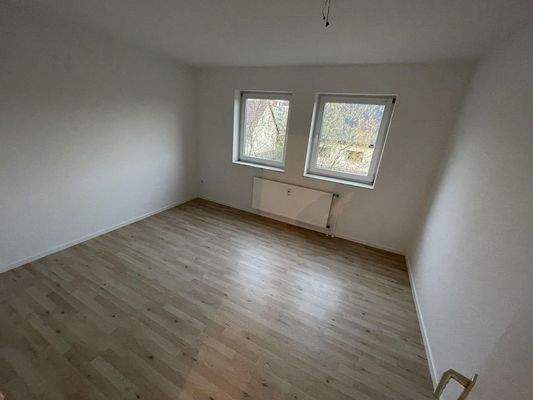 Schlafzimmer ohne Einrichtung