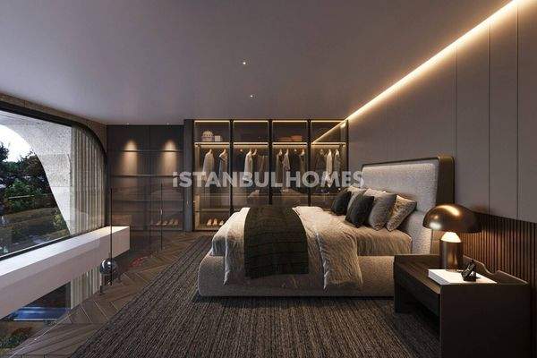 Apartments with Jacuzzi and Bosphorus View in Besiktas
