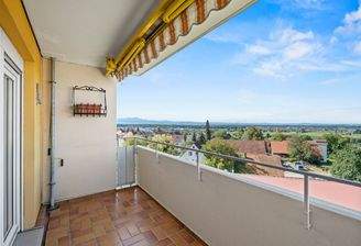 Balkon (Loggia) mit Aussicht