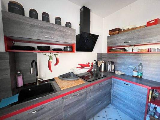 Einbauküche auf Wunsch vom Vormieter