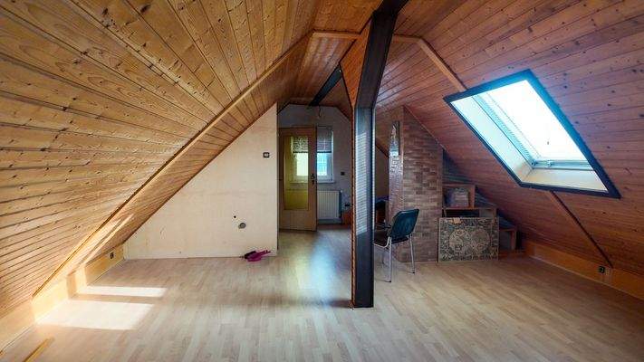 Ausgebauter Dachboden