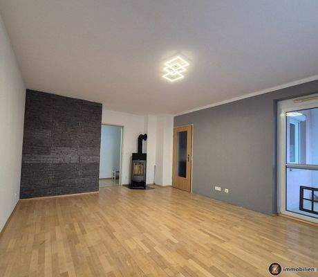 Schwedenofen im Wohnzimmer