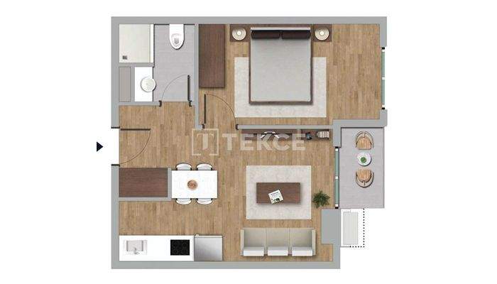 Ready to Move Flats in İstanbul, Kağıthane