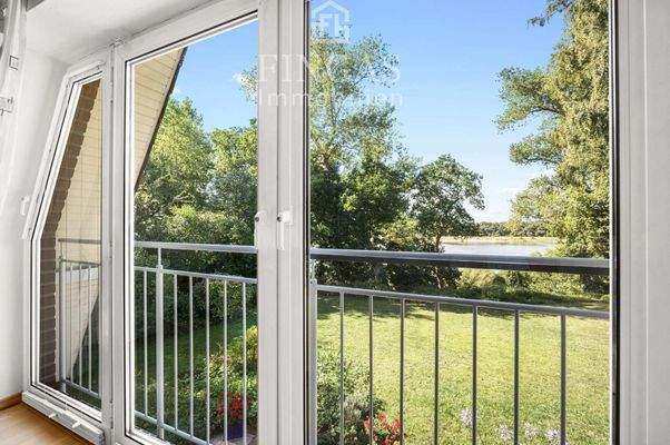 Blick aus dem Studio im OG