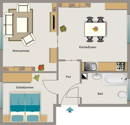 Grundriss (Spiegelverkehrt)