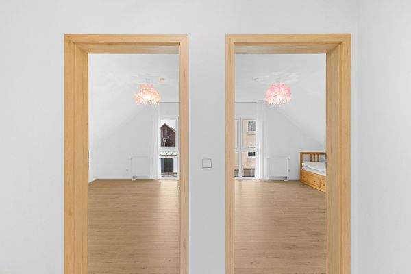 Blick auf Kinderzimmer