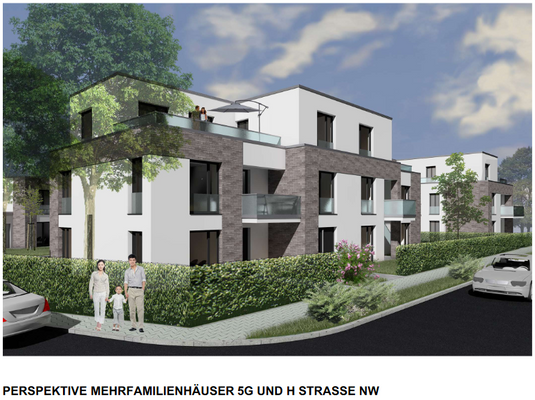 Ansicht MFH Straßenseite